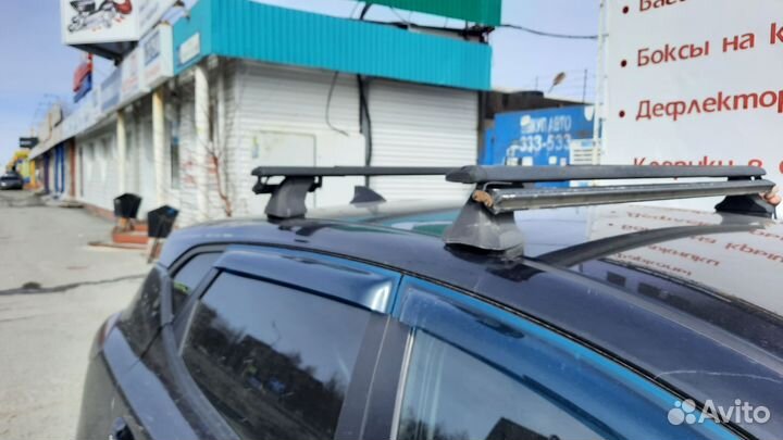 Багажник на рейлинги на киа сид