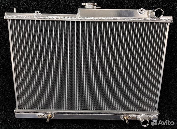 Радиатор алюминиевый 80мм - Nissan Skyline R33 RB2