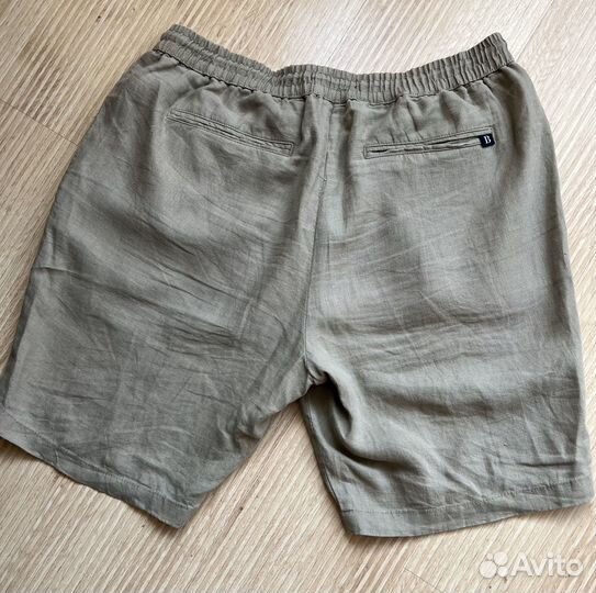 Летние льняные шорты boggi