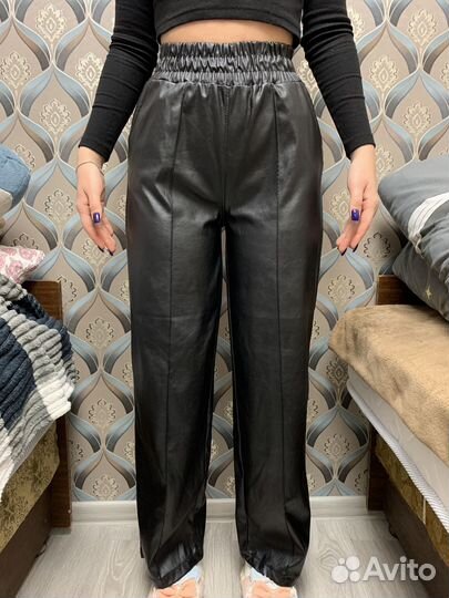 Кожаные брюки