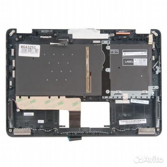 Клавиатура для ноутбука Asus TP301UA-1A с топкейсо