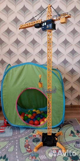 Башенный кран на радиоуправлении