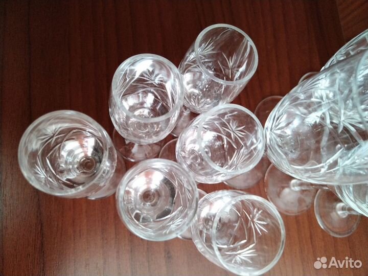 Стопки, фужеры