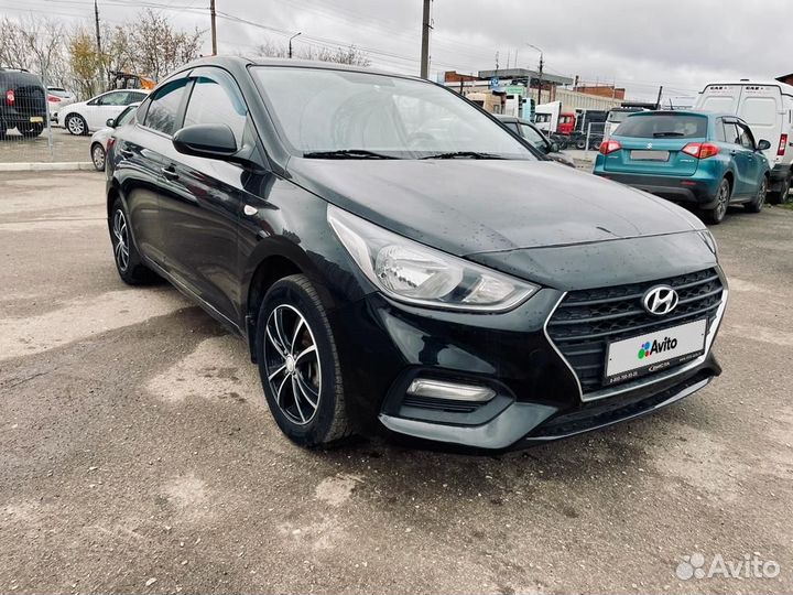 Hyundai Solaris 1.6 AT, 2018, 134 200 км