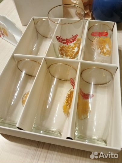 Стаканы набор 6 штук