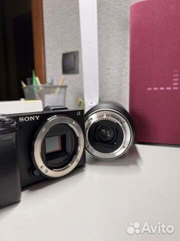 Sony Alpha A6400 kit 16-50mm черный объявление продам