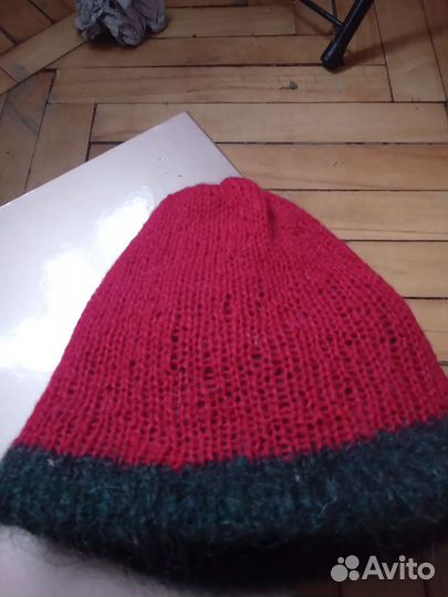 Шапка женская вязаная ручная работа
