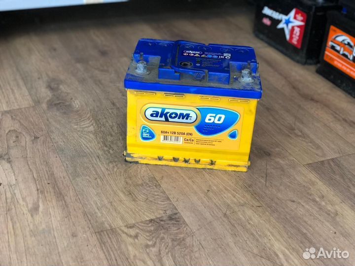 Аккумулятор Б/У 60 ампер на Кия Рио