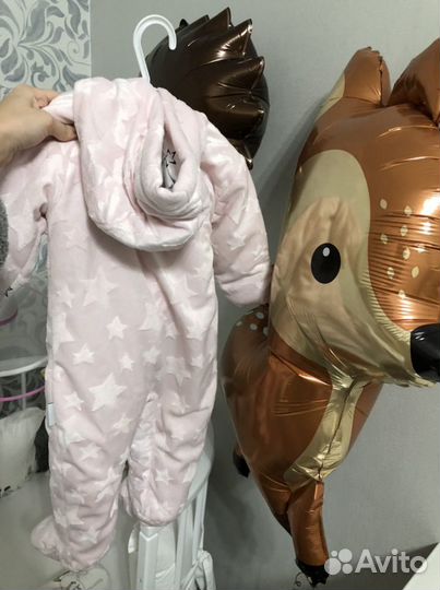 Зимний конверт в коляску и комбинезон