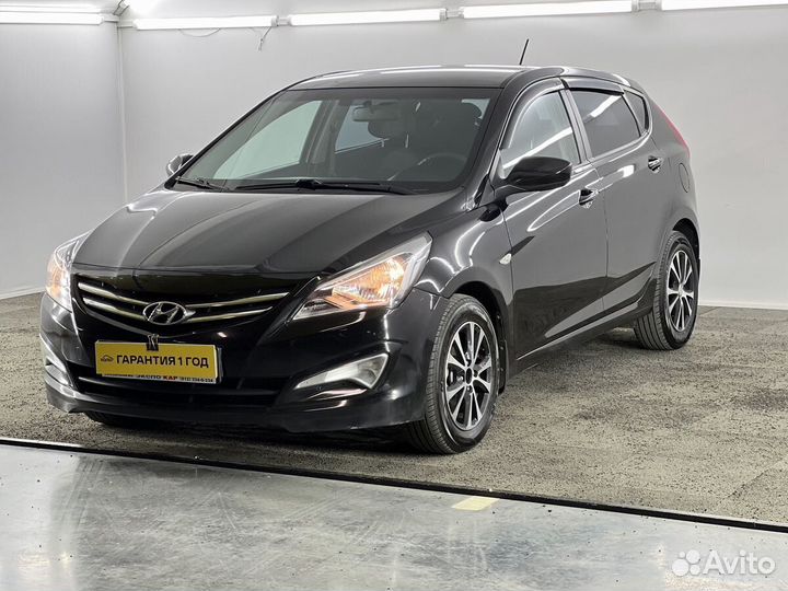 Hyundai Solaris 1.4 AT, 2015, 122 000 км