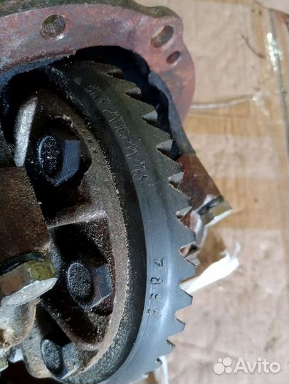 Редуктор заднего моста на ниву