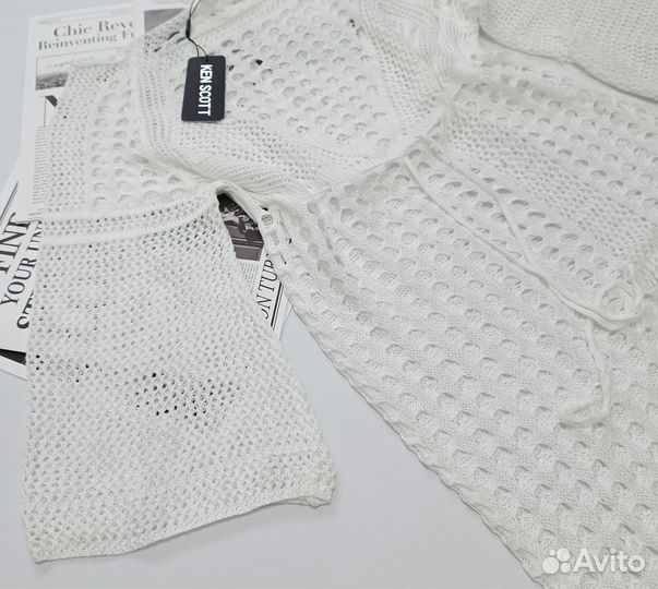 Новое платье-сетка Ken Scott L