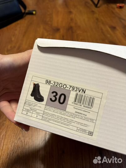 Сапоги для девочки 30 размер