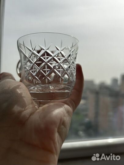 Хрусталь СССР чашечки хрустальные кружки