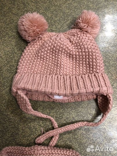 Комплект шапка и снуд zara