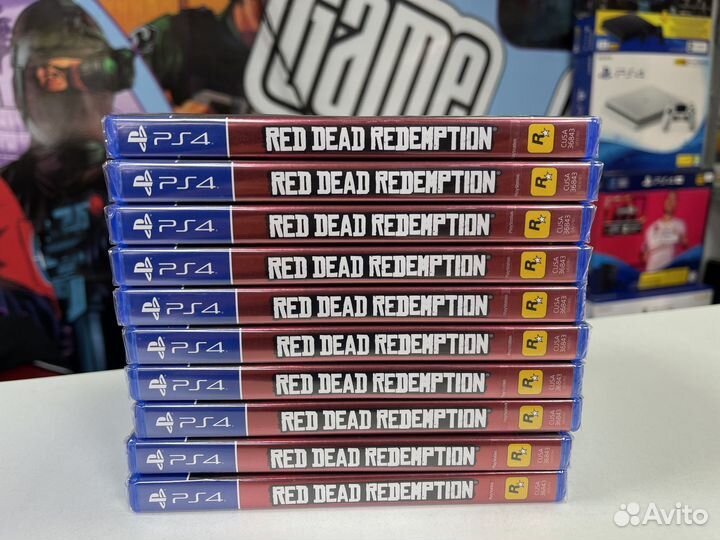 Red Dead redemption ps4 диск (русский)