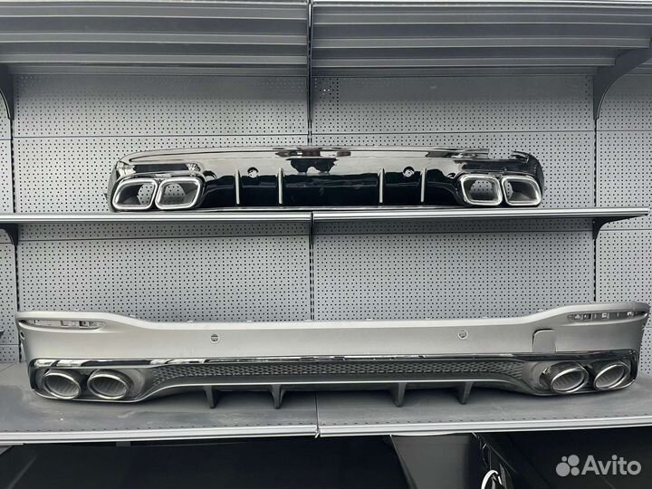 Диффузор Mercedes-Benz GLE V167 AMG 63 в сборе