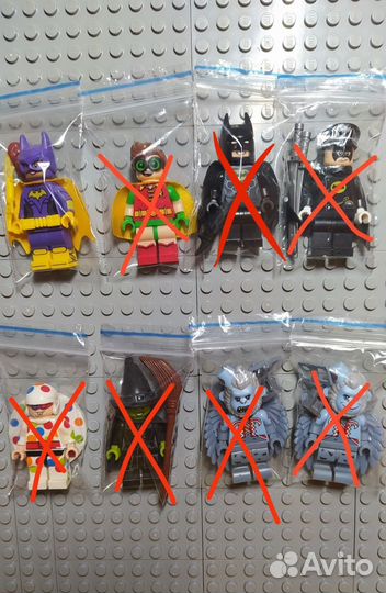 Лего минифигурки The batman movie