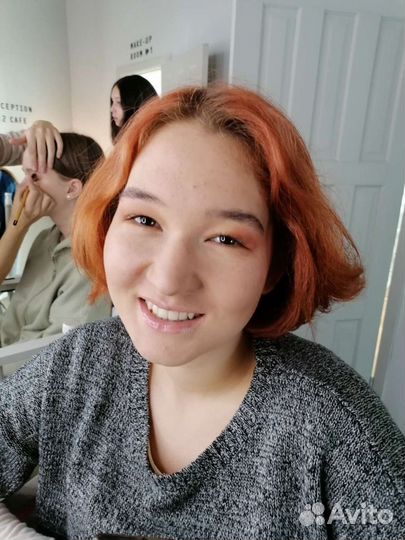 Макияж на дому, визажист, локоны, прическа