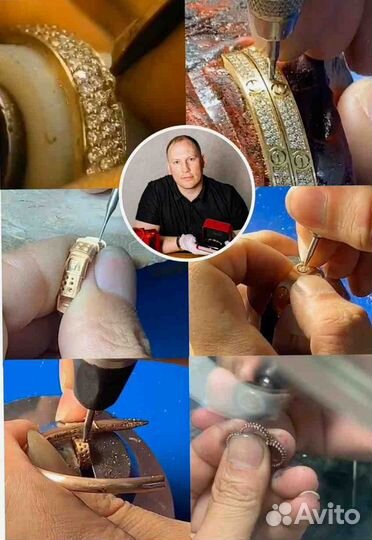 Кольцо Cartier love, золото, бриллиант 0,02 ct