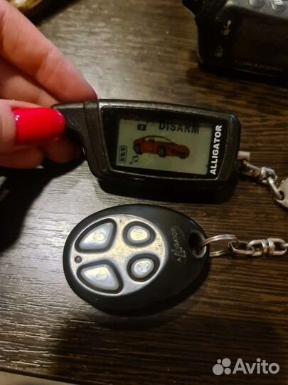 Брелок сигнализации alligator и tomahawk