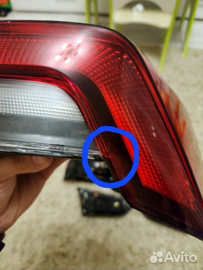 Фары задние skoda rapid