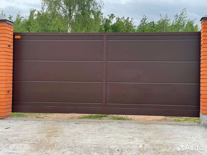 Откатные ворота и автоматика для ворот с гарантией
