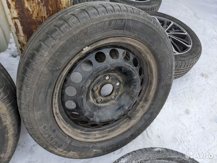 215/55 R16 Michelin Energy Saver Лето Штампованные