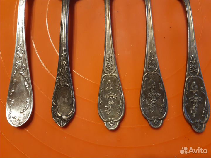 Чайные ложки мельхиор СССР