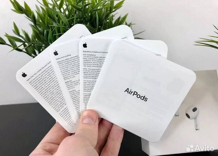 AirPods 3 (Новые,Ростест) + чехол