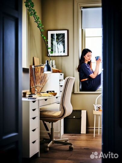 Рабочий стол IKEA alex новый 132х58 см, 3 цвета