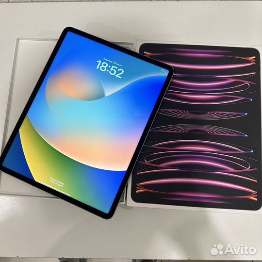 iPad PRO 12,9 6 M2 128гб Space Gray wi-fi cellular