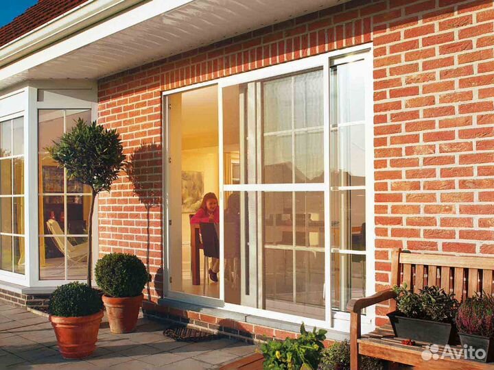 Москитная сетка Антипыльца RAL13055