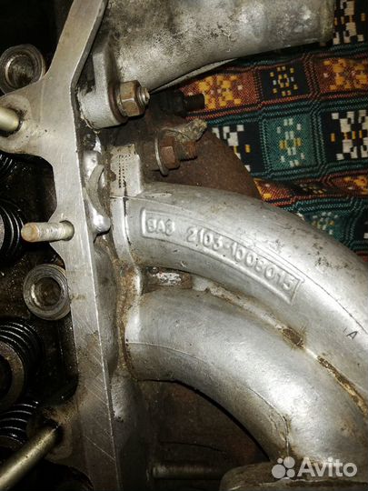 Головка блока цилиндров ваз 2103