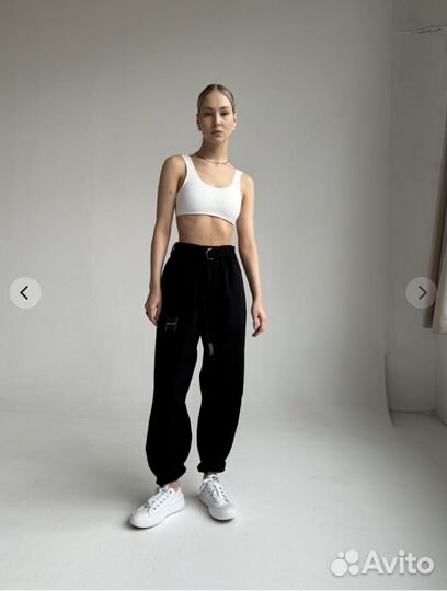 Джинсы #bru банан (черный)