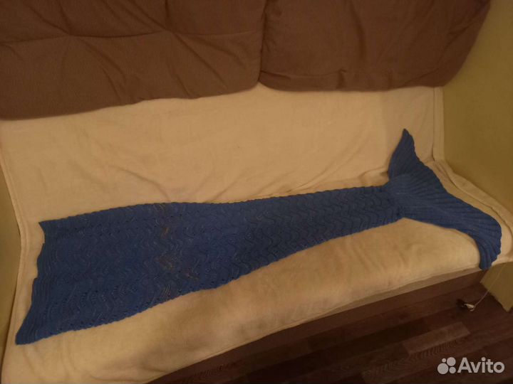 Плед- кокон хвост русалки