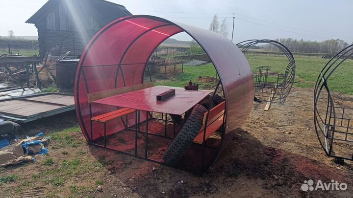 Беседки в сборе