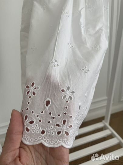 Платье белое 128-134 (7-9 л)