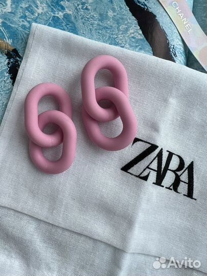Серьги Zara новые