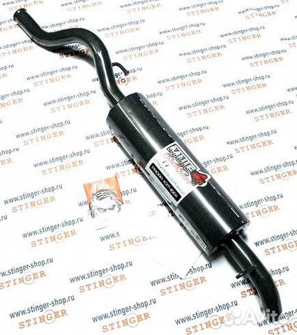 Глушитель основной mute Приора 2172 хетчбэк