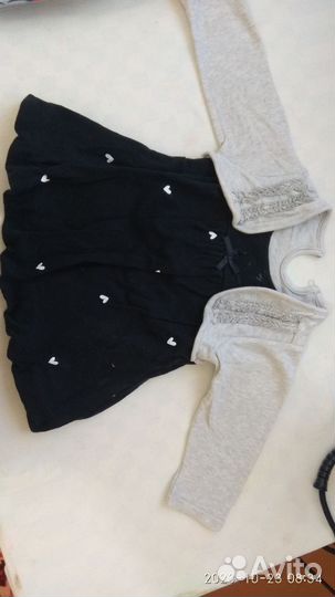 Вещи пакетом для девочки 74-80