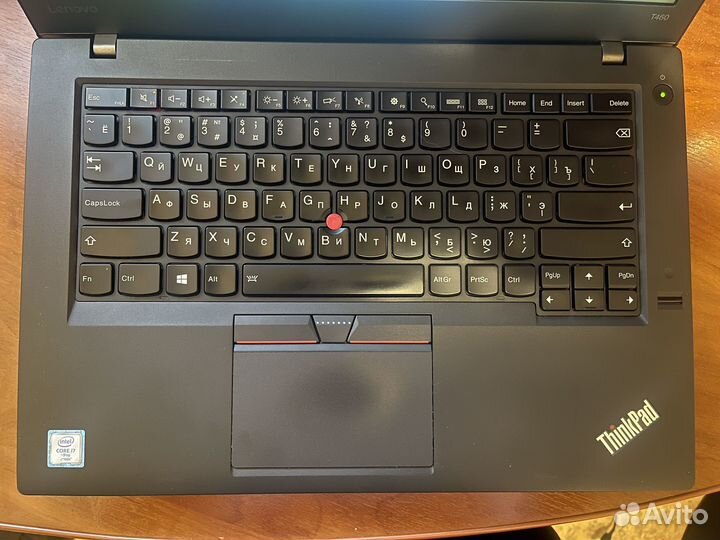 Ноутбук lenovo thinkpad T460 на i7-6600u