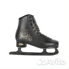 Фигурные коньки с мехом новые