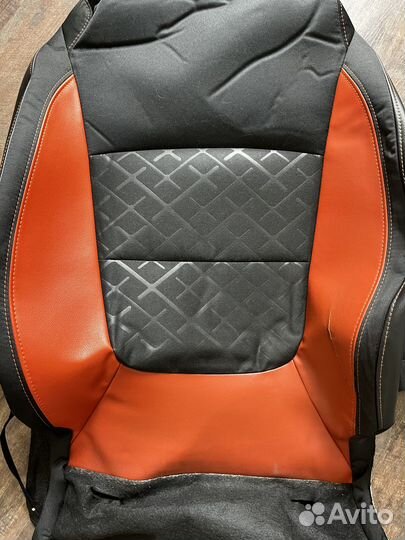Обивка спинки водительского сиденья лада веста