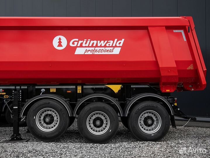 Полуприцеп самосвальный Grunwald Gr.T31-SH, 2024