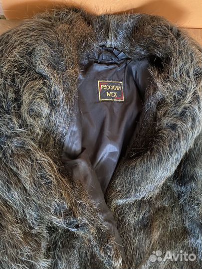 Шуба из нутрии 50 размер