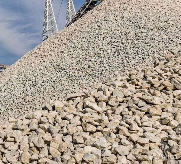 Щебень известняковый с доставкой