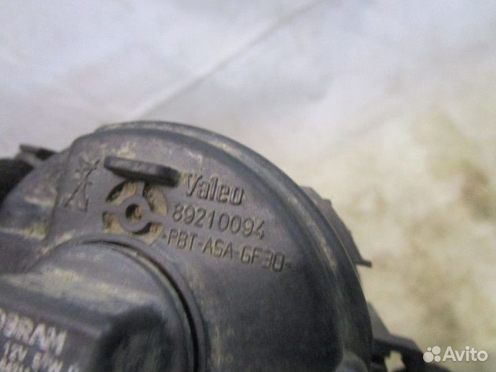 Фара противотуманная Renault Megane III 2009-2016