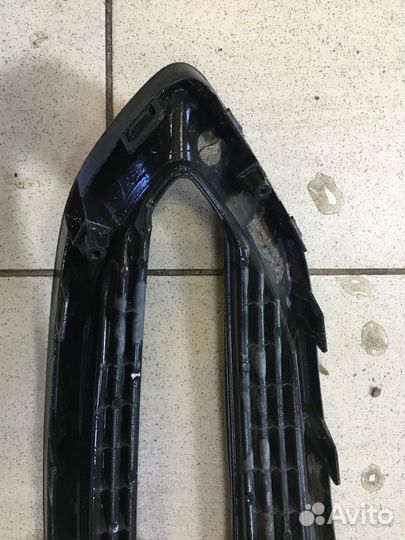 Накладка на бампер левая Hyundai Solaris 2 G4LC