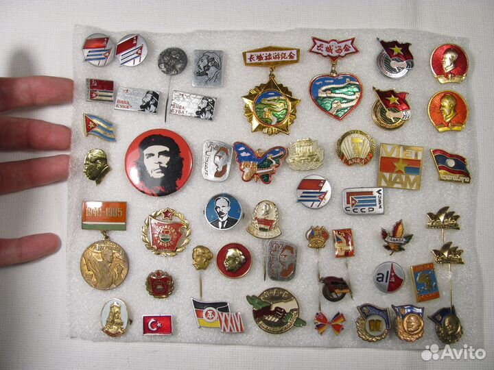 Значки СССР: Че Гевара,Фидель,Мао, Великие люди